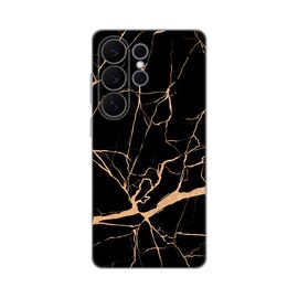 Silikonska futrola PRINT - Samsung S948 Galaxy S26 Ultra All black (crni).
