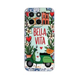 Silikonska futrola PRINT Skin - Huawei Honor X6c Bella Vita.