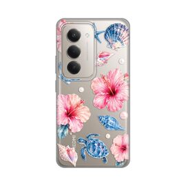Silikonska futrola PRINT Skin - Xiaomi Redmi 15 4G Hibiscus Sea.