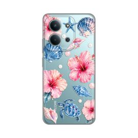 Silikonska futrola PRINT Skin - Xiaomi Redmi 15C 4G Hibiscus Sea.