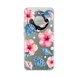 Silikonska futrola PRINT Skin - Huawei Honor Magic 8 Lite Hibiscus Sea.