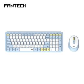 Combo mis tastatura wireless Fantech WK-901 GO plavi.