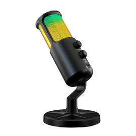 Mikrofon YU6 RGB crni.