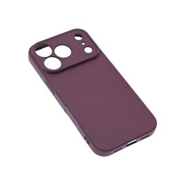 Futrola Teracell Soft Velvet - iPhone 17 Pro/18 Pro 6.3 tamno ljubicasta.