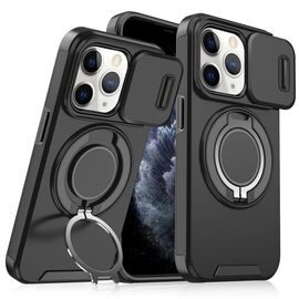 Futrola CamShield Ring stand - iPhone 11 Pro Max crna.