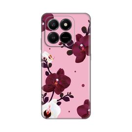 Silikonska futrola PRINT Skin - Honor X7d 4G/400 Smart 5G Pink Orchid.