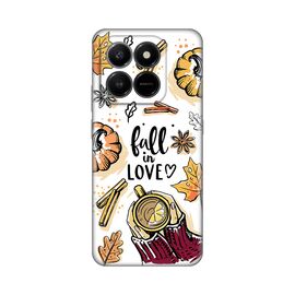 Silikonska futrola PRINT - Honor X7d 4G/400 Smart 5G Fall in Love.