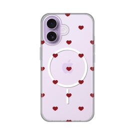 Futrola print Magsafe - iPhone 17 Red Hearts.