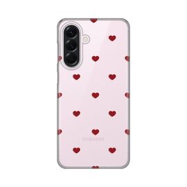 Silikonska futrola PRINT - Samsung A566 Galaxy A56 5G Red Hearts.