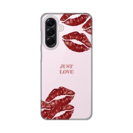 Silikonska futrola PRINT Skin - Samsung A566 Galaxy A56 5G Just Love Pink.
