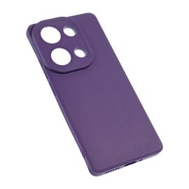 Silikonska futrola Teracell Giulietta - Xiaomi Redmi Note 13 Pro 4G (EU) mat tamno ljubicasta.