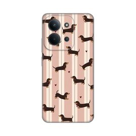 Silikonska futrola PRINT Skin - Xiaomi Redmi 15C 4G Dachshunds Love.