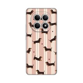 Silikonska futrola PRINT Skin - Xiaomi Redmi 15 4G Dachshunds Love.
