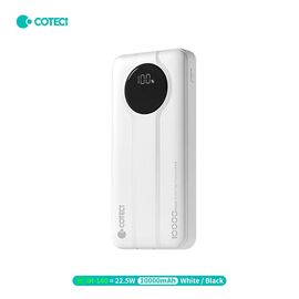 Univerzalna Back Up Baterija prenosiva baterija Coteci 22.5W iH-160 10000mAh bela.