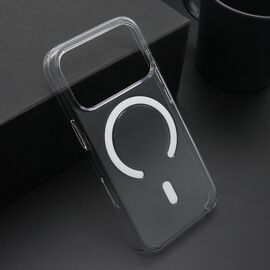 Futrola AMBER CLEAR MagSafe - iPhone 17 Pro/iPhone 18 Pro (6.3) providna (MS).