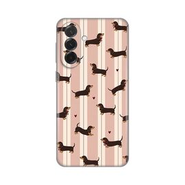 Silikonska futrola PRINT Skin - Samsung A376 Galaxy A37 5G Dachshunds Love.