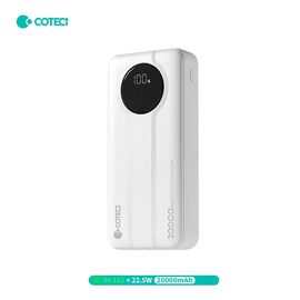 Univerzalna Back Up Baterija prenosiva baterija Coteci 22.5W iH-161 20000mAh bela.