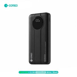 Univerzalna Back Up Baterija prenosiva baterija Coteci 22.5W iH-160 10000mAh crna.