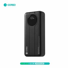Univerzalna Back Up Baterija prenosiva baterija Coteci 22.5W iH-161 20000mAh crna.
