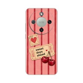Silikonska futrola PRINT Skin - Huawei Honor Magic 8 Lite Cherry Ticket.