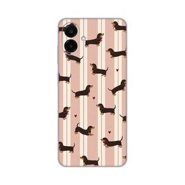 Silikonska futrola PRINT Skin - Samsung A075F/A077F/A085F Galaxy A07/A07s/A08 Dachshunds Love.