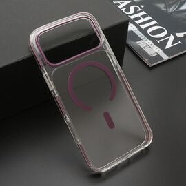 Futrola COLOR providna MagSafe - iPhone 17 Pro Max (6.9)/iPhone 18 Pro Max (6.9) ljubicasta (MS).
