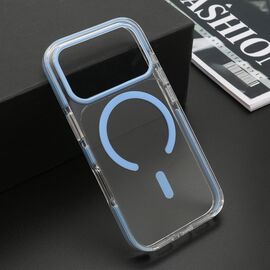 Futrola COLOR providna MagSafe - iPhone 17 Pro/iPhone 18 Pro (6.3) plava (MS).