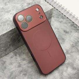 Futrola COLOR METAL MagSafe II - iPhone 17 Pro Max (6.9)/iPhone 18 Pro Max (6.9) dark cherry (MS).