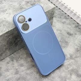 Futrola COLOR METAL MagSafe II - iPhone 16 (6.1) svetlo plava (MS).