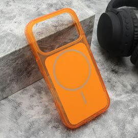 Futrola AMBER SHINE MagSafe - iPhone 17 Pro/iPhone 18 Pro (6.3) narandzasta (MS).