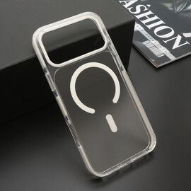 Futrola COLOR providna MagSafe - iPhone 17 Pro Max (6.9)/iPhone 18 Pro Max (6.9) bela (MS).