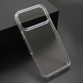 Futrola COLOR frame za iPhone 17 Pro Max (6.9)/iPhone 18 Pro Max (6.9) srebrna (providna) (MS).