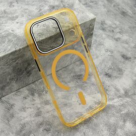 Futrola COLOR RING MagSafe - iPhone 17 Pro (6.3)/iPhone 18 Pro (6.3) narandzasta (MS).