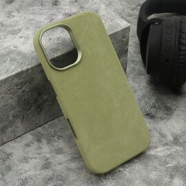 Futrola PRESTIGE LEATHER MagSafe - iPhone 17 zelena (MS).