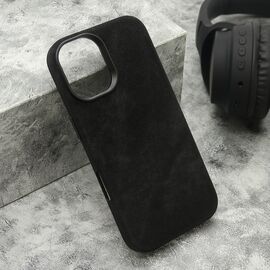 Futrola PRESTIGE LEATHER MagSafe - iPhone 17 crna (MS).
