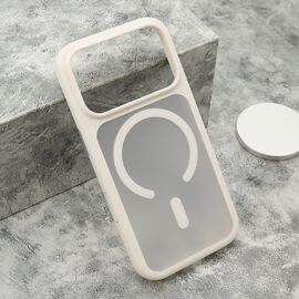 Futrola SHADOW MagSafe - iPhone 17 Pro (6.3)/iPhone 18 Pro (6.3) bela (big camera) (MS).