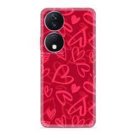 Silikonska futrola ultra tanka (skin) PRINT CLEAR - Huawei Honor X7b ND0363 (MS).