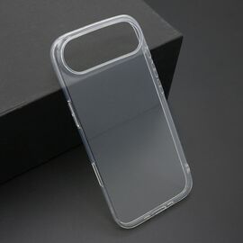 Silikonska futrola ultra tanka (skin) PROTECT - iPhone 17 Air providna (bela) (MS).