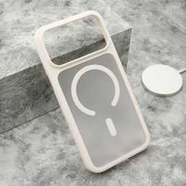 Futrola SHADOW MagSafe - iPhone 17 Pro Max (6.9)/iPhone 18 Pro Max (6.9) bela (big camera) (MS).