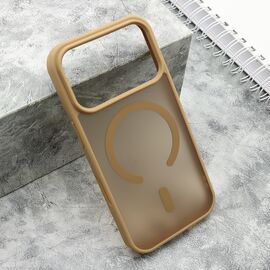 Futrola SILKY MagSafe mat - iPhone 17 Pro (6.3)/iPhone 18 Pro (6.3) zlatna (MS).