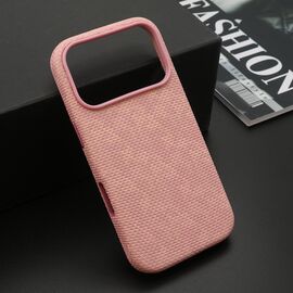 Futrola WOVEN TOUCH MagSafe - iPhone 17 Pro/iPhone 18 Pro (6.3) roze (MS).