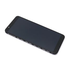 LCD displej (ekran) - Huawei P Smart + Touch screen + frame black (crni) APLONG Original Material (MS).