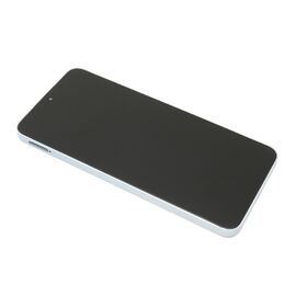 LCD displej (ekran) - Huawei Honor 90 Lite + Touch screen + frame silver ORG High brightness (MS).