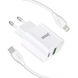 Kucni punjac Superior SU-P102 20W Type C na Lightning beli (CERT) (MS).