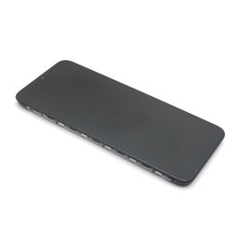 LCD displej (ekran) - Motorola Moto G8 Power Lite + Touch screen + frame black (crni) (MS).