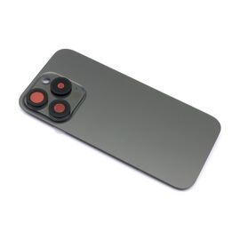 Poklopac baterije - Iphone 15 Pro black (crni) Titanium (NO LOGO) (MS).
