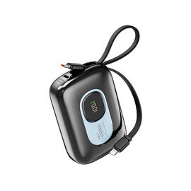 Univerzalna Back Up Baterija Moxom Mini Portable Dual Cable MX-PB208 22.5W Fast charging 20000mAh sivi (MS).