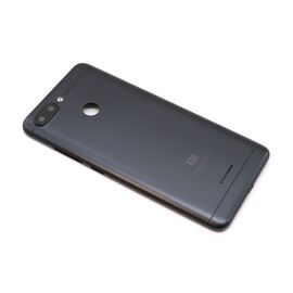 Poklopac baterije - Xiaomi Redmi 6 black (crni) (NO LOGO) (MS).