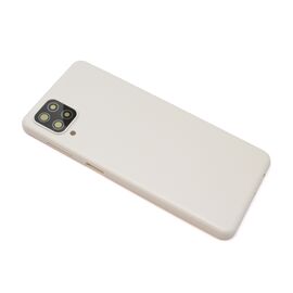 Poklopac baterije - Samsung A125 Galaxy A12 sa staklom kamere white (beli) (NO LOGO) (MS).