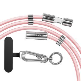 USB data kabl Moxom MX-CB313 Type-C to Lightning strap pink (MS).
